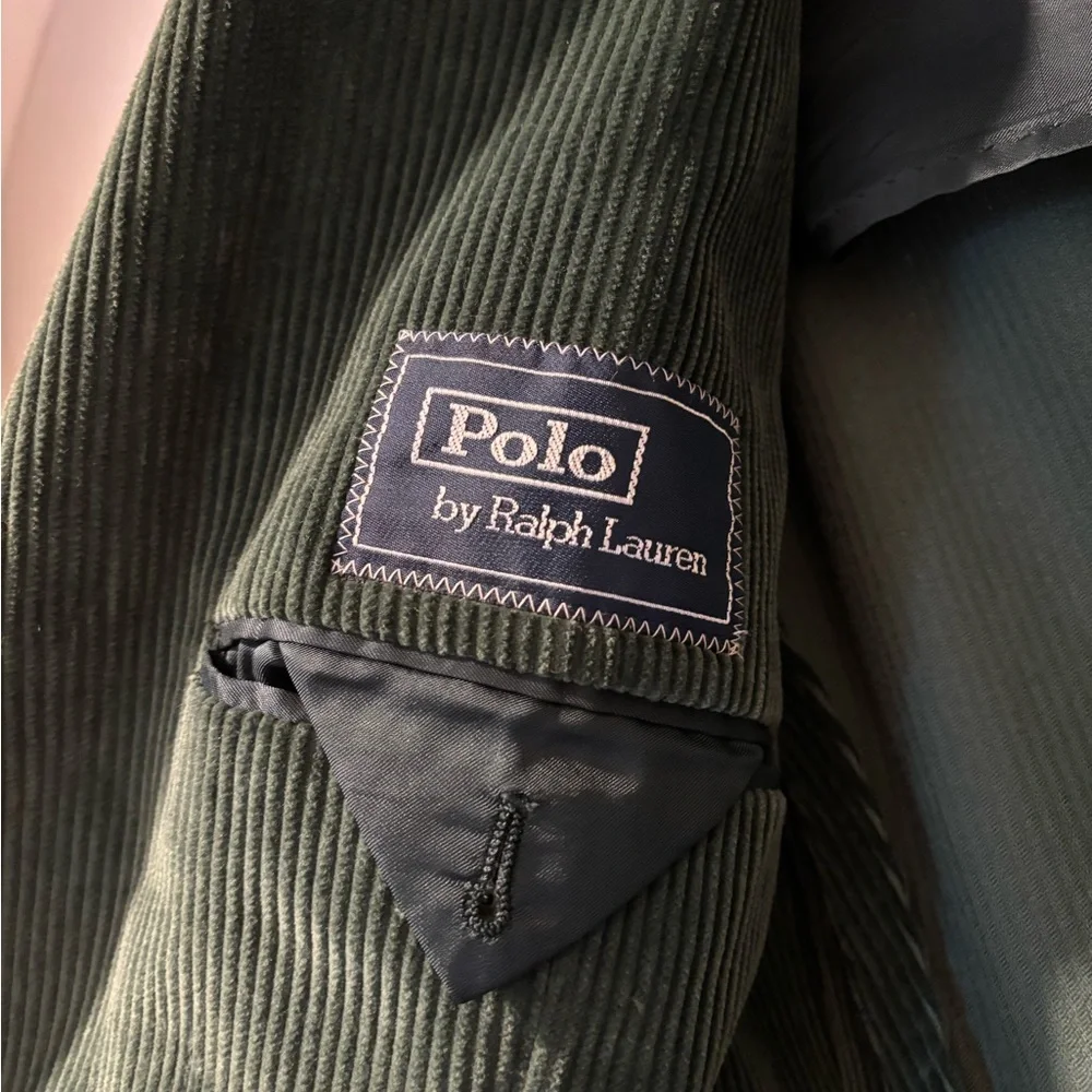 Ralph Lauren Forest Green Corduroy Jacket - Picture 5 of 9